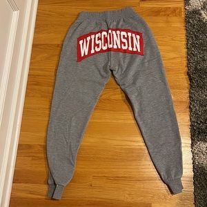 Distressed Wisconsin Joggers